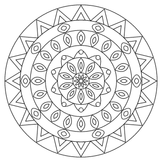 Medium Mandala #67
