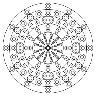 Medium Mandala #68