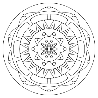 Medium Mandala #69