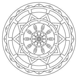 Medium Mandala #70