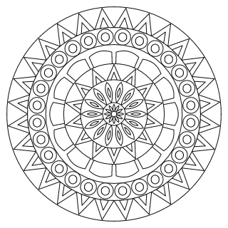 Medium Mandala #71