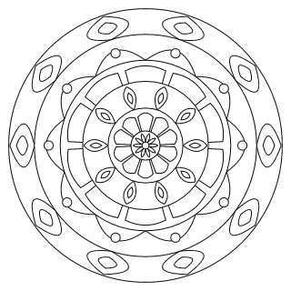 Medium Mandala #72