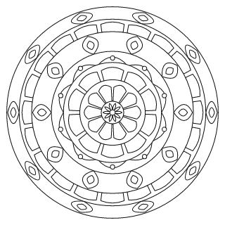 Medium Mandala #74