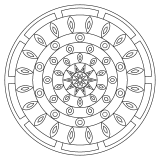 Medium Mandala #76