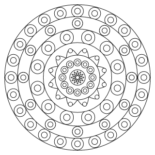 Medium Mandala #77