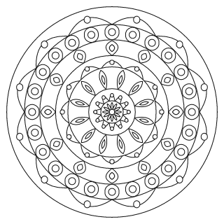 Medium Mandala #78