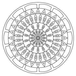 Medium Mandala #81