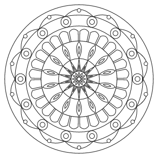 Medium Mandala #82