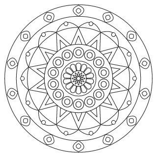 Medium Mandala #83