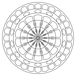 Medium Mandala #84