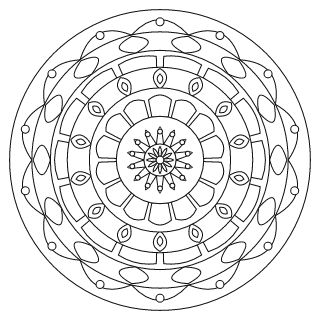 Medium Mandala #85