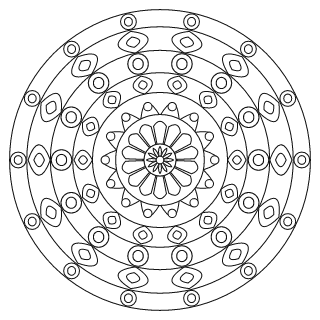 Medium Mandala #87