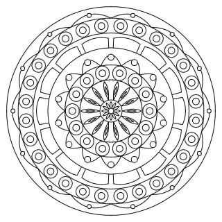 Medium Mandala #89