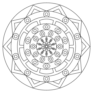Medium Mandala #90