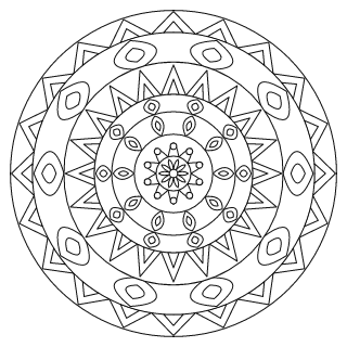 Medium Mandala #91