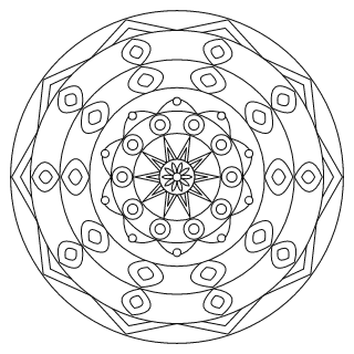 Medium Mandala #92