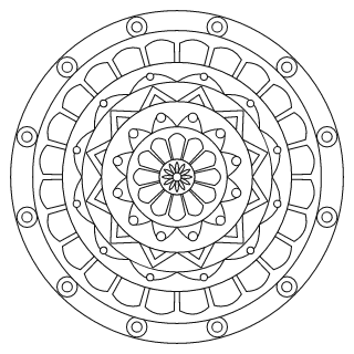 Medium Mandala #94