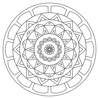 Medium Mandala #97