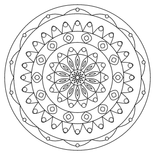 Medium Mandala #99