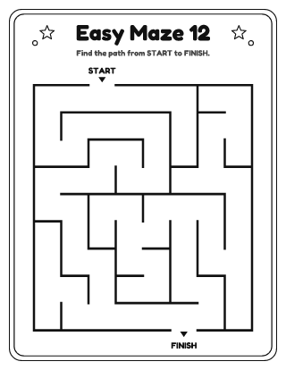 Easy Maze #12