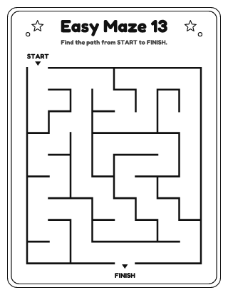Easy Maze #13