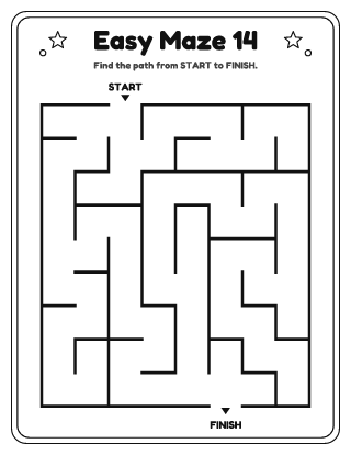 Easy Maze #14