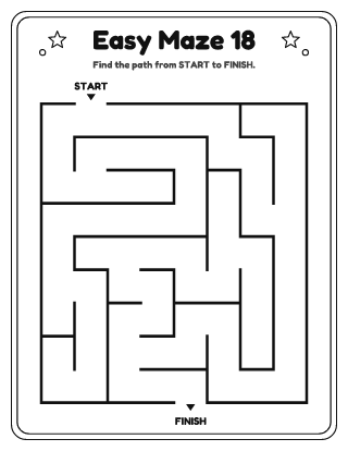 Easy Maze #18