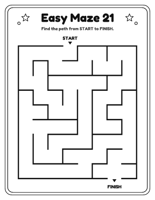 Easy Maze #21