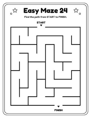 Easy Maze #24
