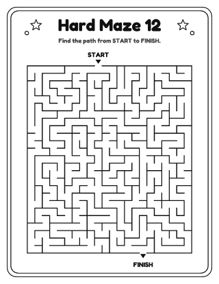 Hard Maze #12