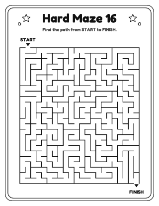 Hard Maze #16