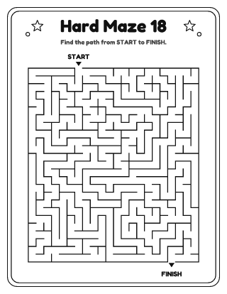Hard Maze #18