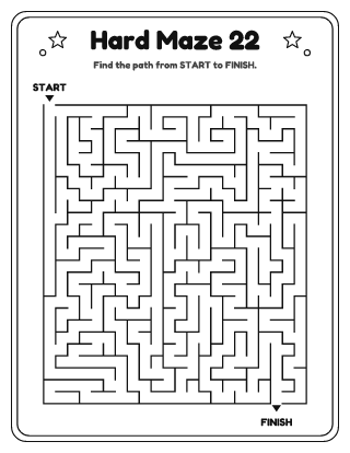 Hard Maze #22