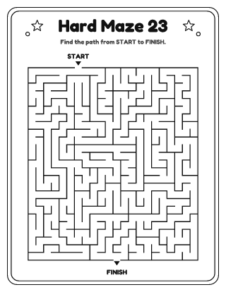 Hard Maze #23