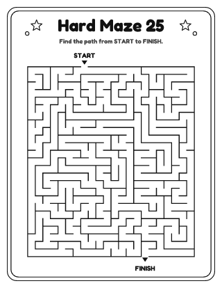Hard Maze #25