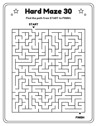 Hard Maze #30