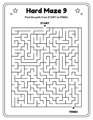 Hard Maze #9