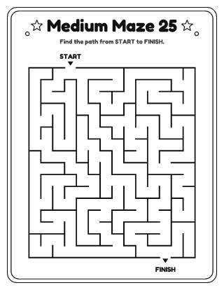 Medium Maze #25